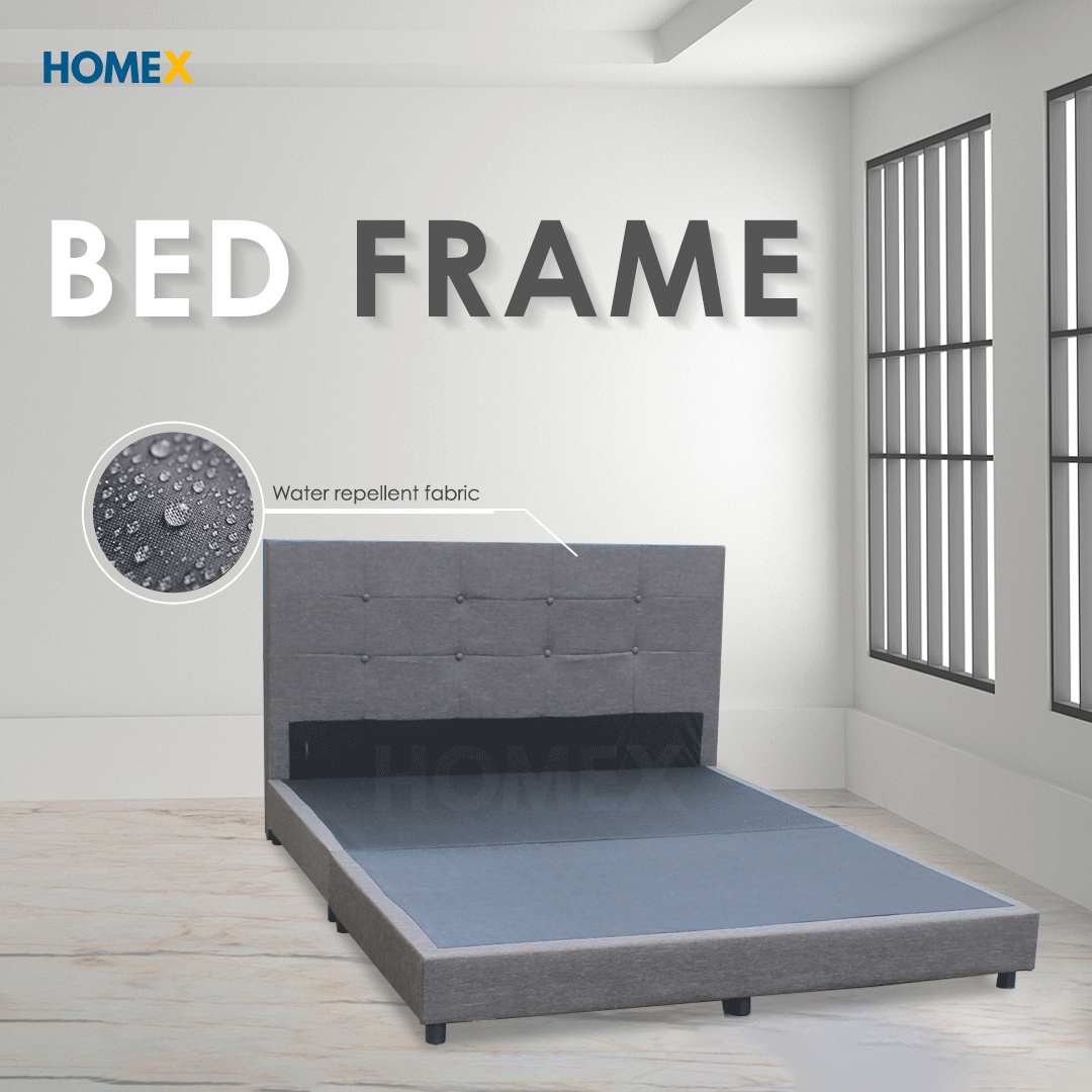 Cushion Bedframe - Homex Furniture